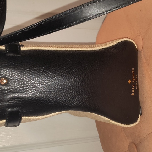 Kate Spade Houston Street Straw Totebag NWOT - Picture 14 of 15
